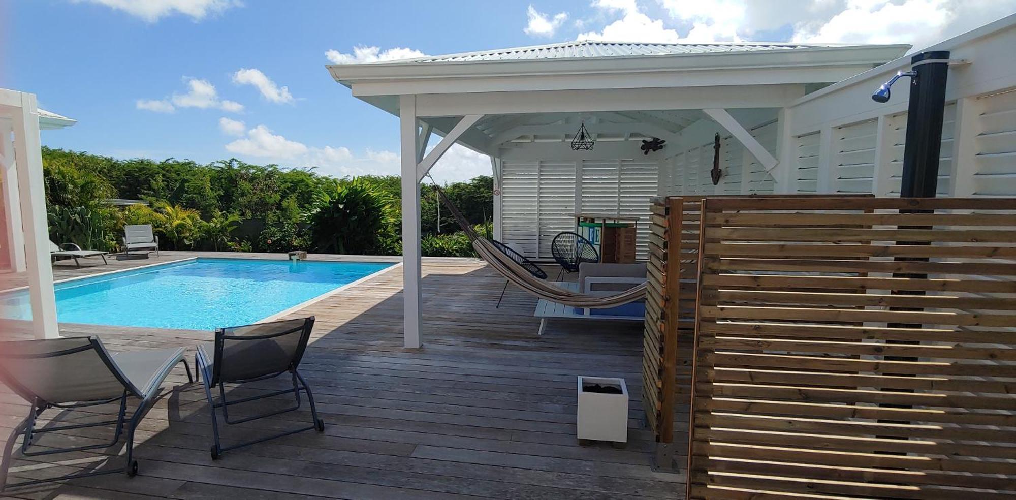 Villa Fleur De Goyave - Tres Bien Ventilee - Vue Degagee Saint-Francois  Exterior photo